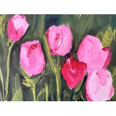Tulips paradise- original oil, painting on canvas by Ukrainian artist, Marina Stognieva Tulips paradise- original oil, painting on canvas by Ukrainian artist, Marina Stognieva